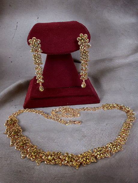 Rose gold - elegant necklace